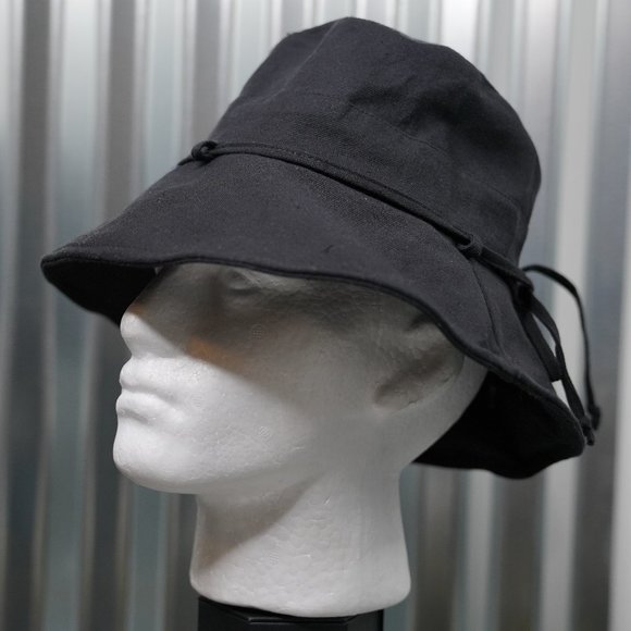 White Faux Leather Bucket Hat - Picture 12 of 12
